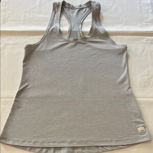 SALE!!!!! Vuori Gray Cut Out Fitted Tank Top